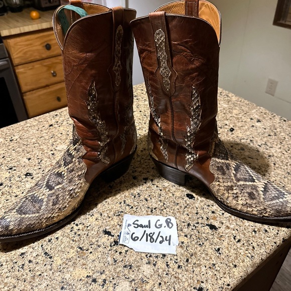 Blackjack Rattlesnake Boots - Picture 5 of 8